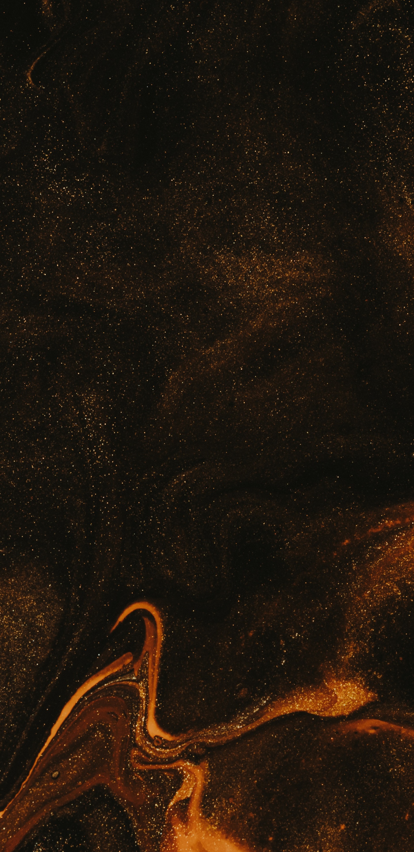 Orange Und Schwarze Textur, Orange, Textur, Schwarz, Abstrakte Kunst. Wallpaper in 1440x2960 Resolution