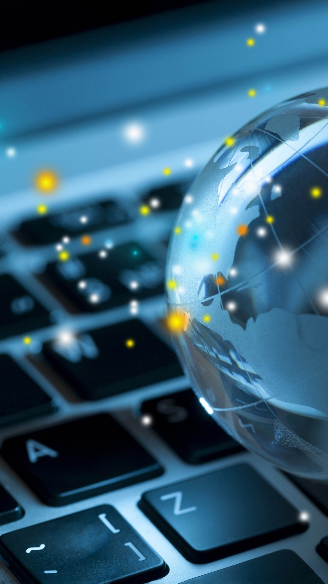 空间, 球体, 电信工程, 互联网, 地球 壁纸 1080x1920 允许