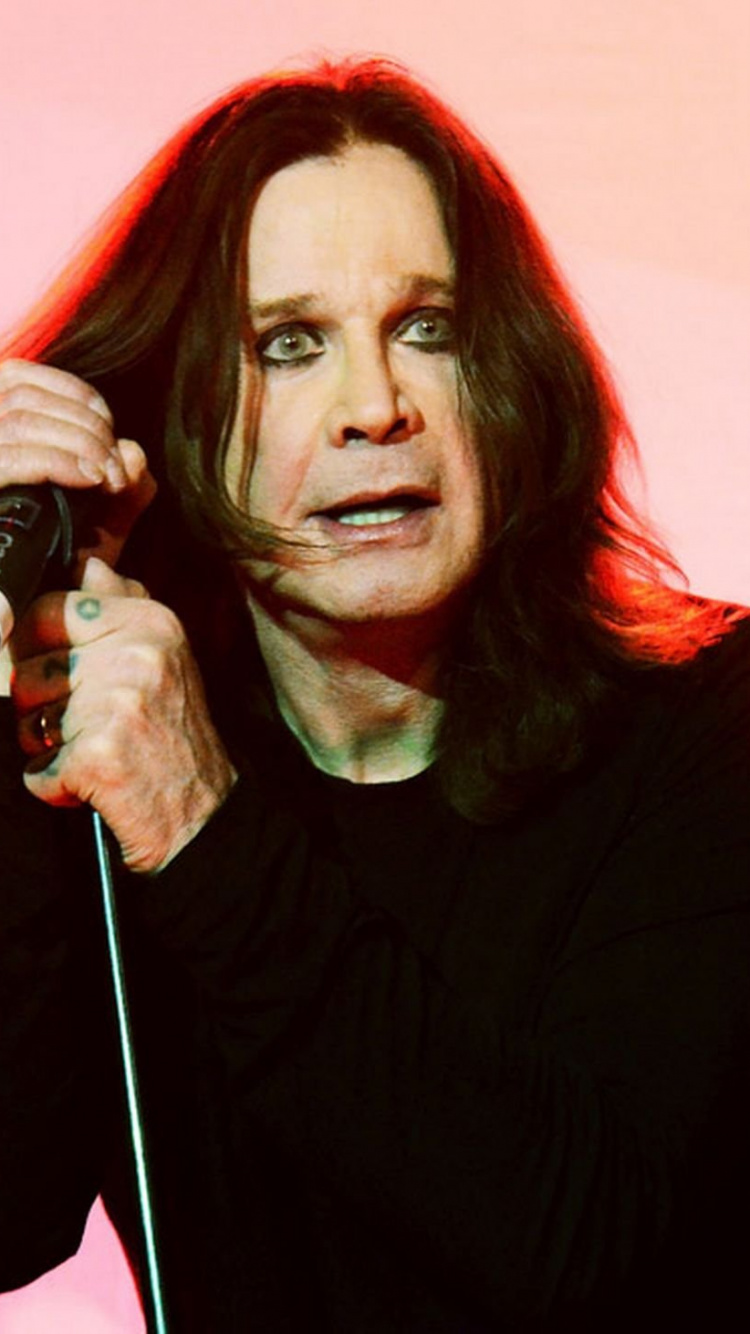 Ozzy Osbourne, Black Sabbath, Heavy Metal, Hard Rock, Rock. Wallpaper in 750x1334 Resolution