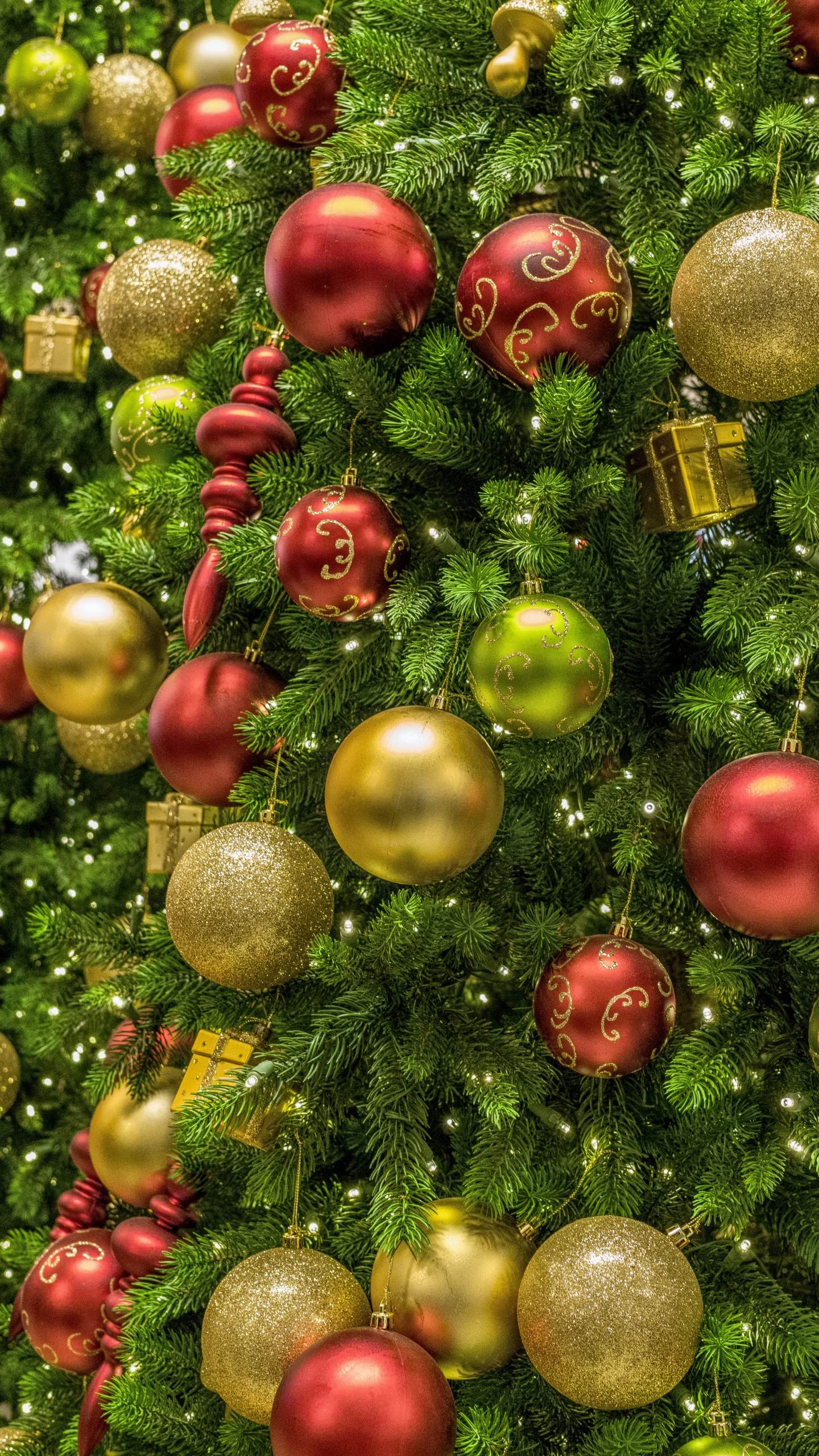 Weihnachtsbaum, Weihnachten, Weihnachtsdekoration, Christmas Ornament, Neujahr. Wallpaper in 1440x2560 Resolution