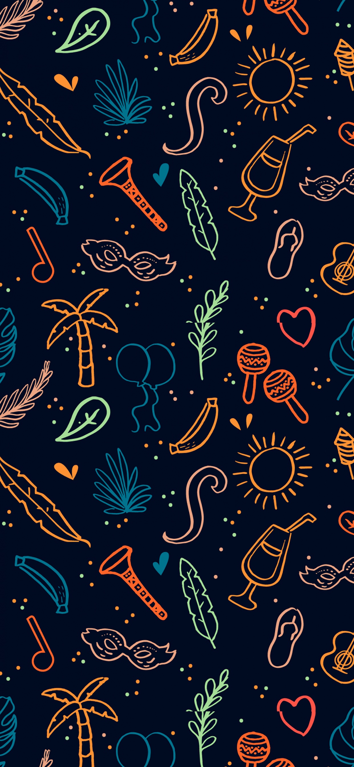 Patrón, Diseño, Artes Visuales, Ilustración, Texto. Wallpaper in 1242x2688 Resolution