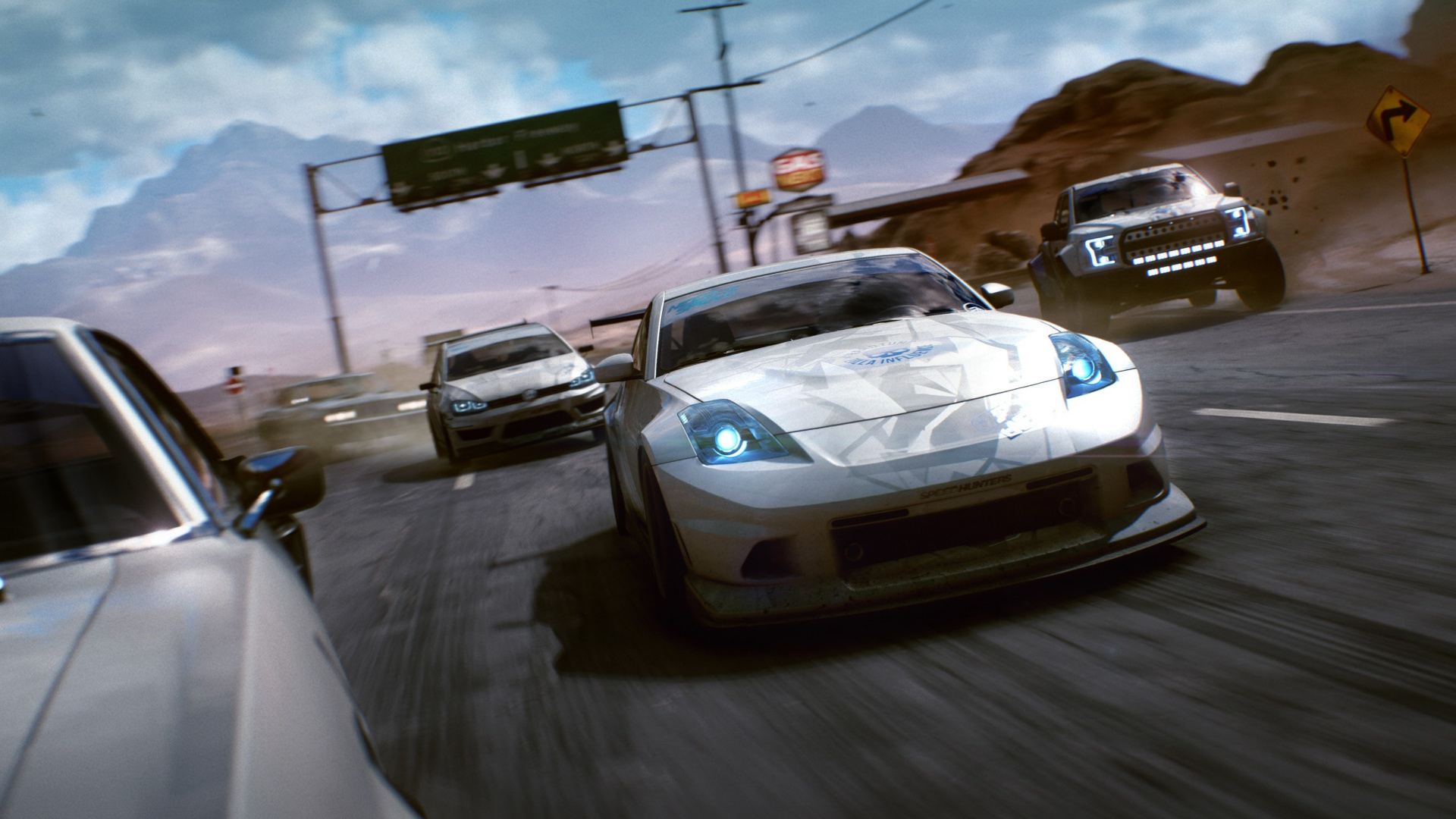 White Porsche 911 on Road During Daytime. Wallpaper in 1920x1080 Resolution