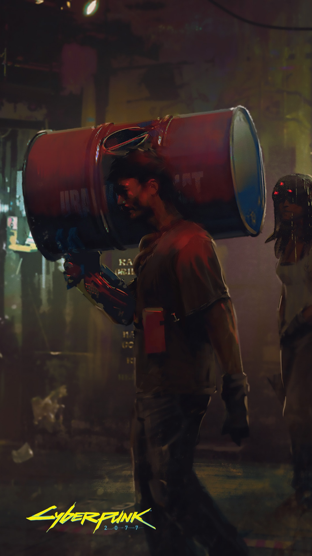 Cyberpunk 2077, cd Projekt, Arte, Artes Visuales, Evento. Wallpaper in 1080x1920 Resolution