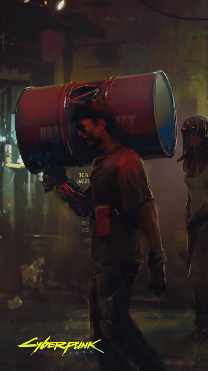 Cyberpunk 2077, cd Projekt, Arte, Artes Visuales, Evento. Wallpaper in 720x1280 Resolution