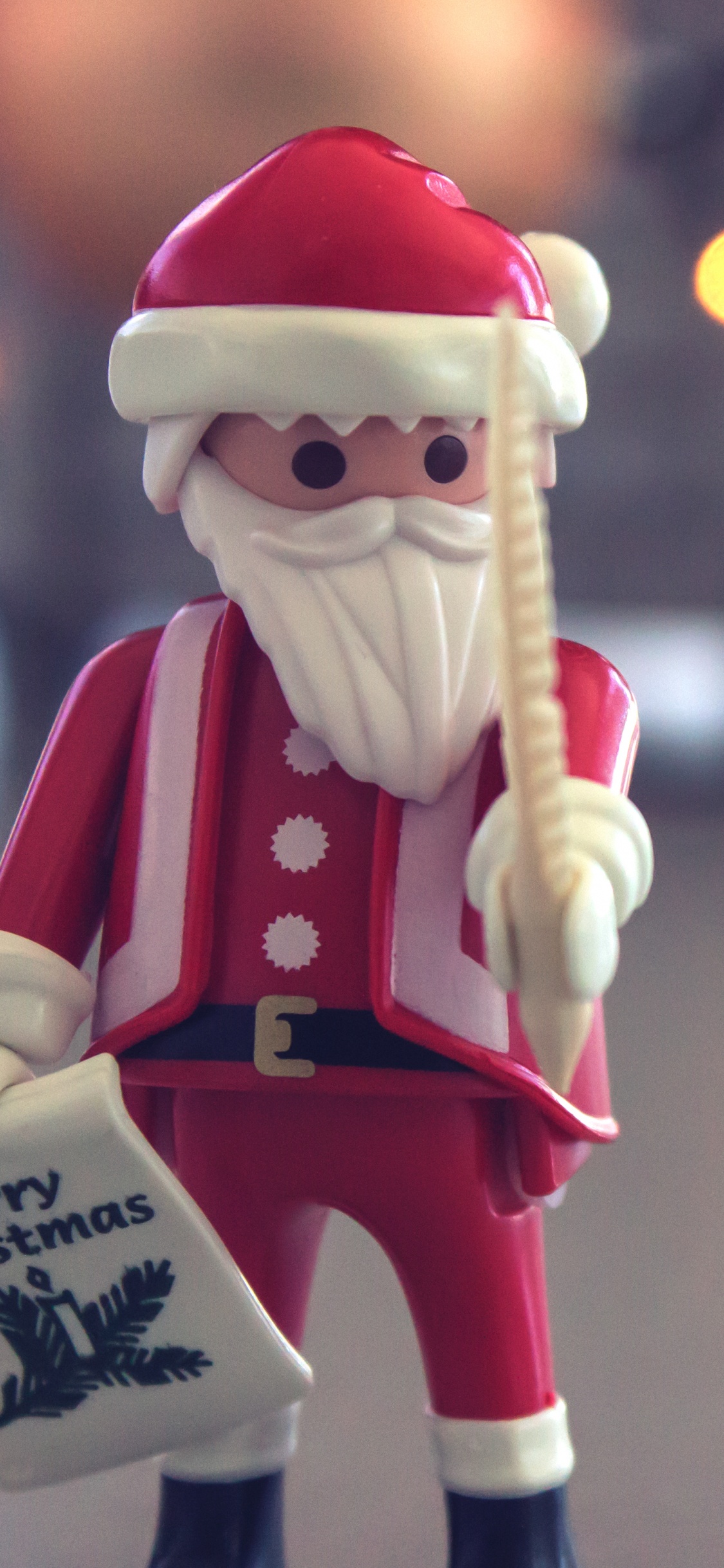 Santa Claus, Christmas Day, Figurine, Toy, Christmas. Wallpaper in 1125x2436 Resolution
