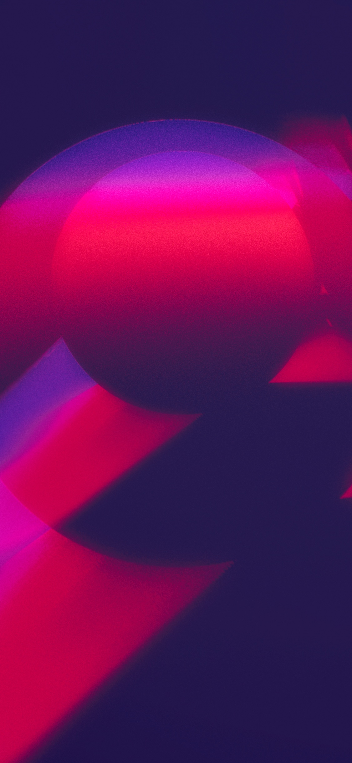 光, 红色的, 品红色, 粉红色, 紫罗兰色 壁纸 1125x2436 允许