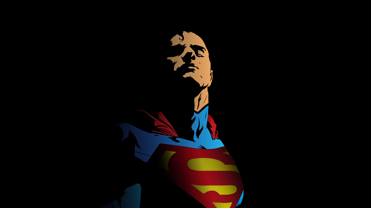 超级英雄, 艺术, 超人的标志, 虚构的人物, 创造性的艺术 壁纸 1280x720 允许