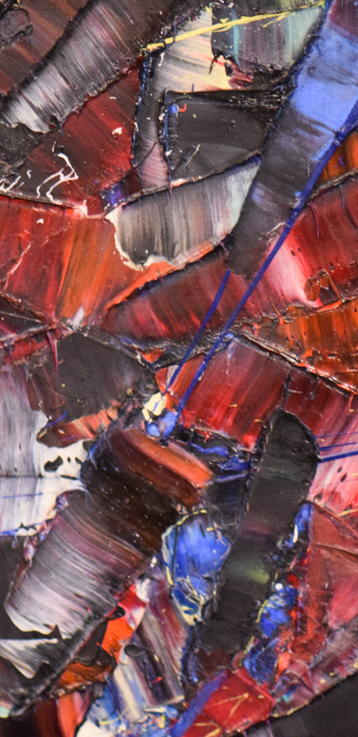 Riopelle-Treffpunkt, Malerei, Kunst, Städtebau, Farbtöne Und Schattierungen. Wallpaper in 1440x2960 Resolution