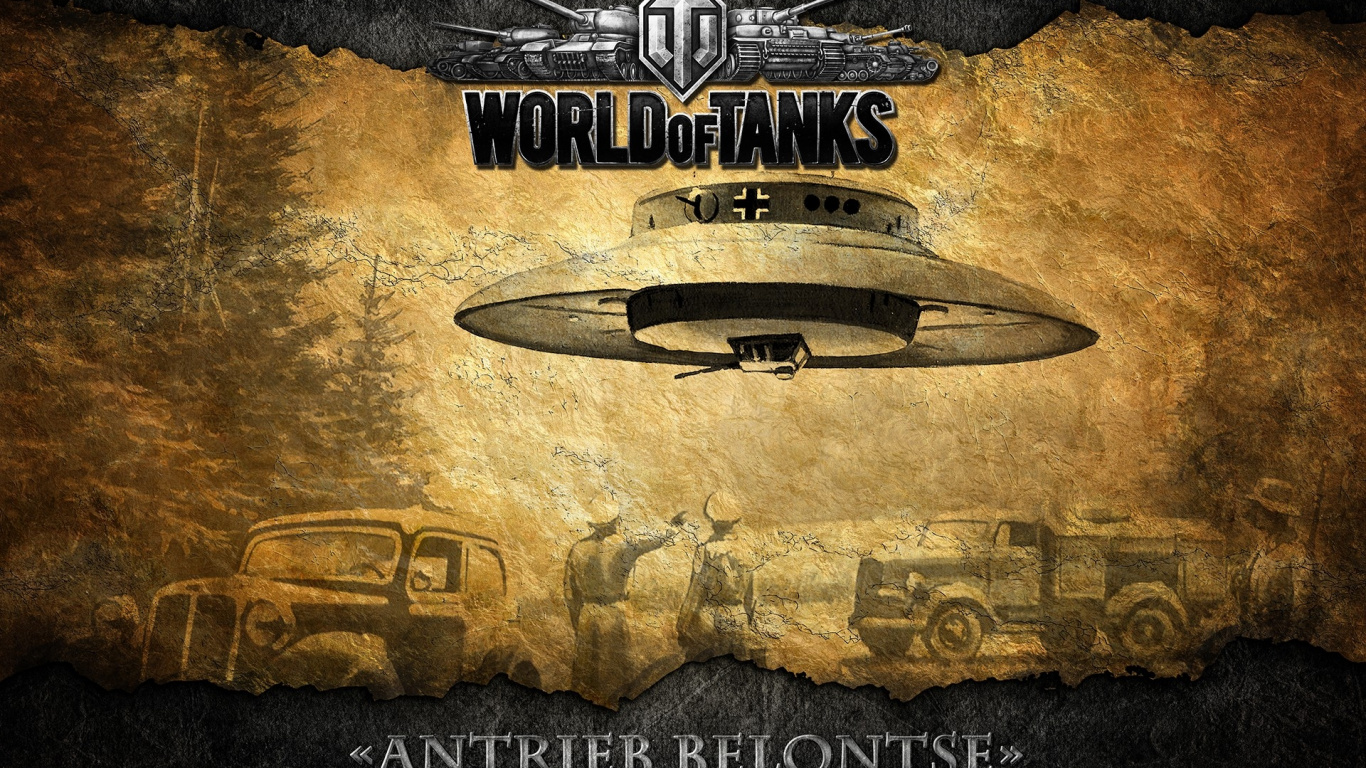 World of Tanks, World of Tanks Blitz, Tanque, Wargaming, Letra. Wallpaper in 1366x768 Resolution