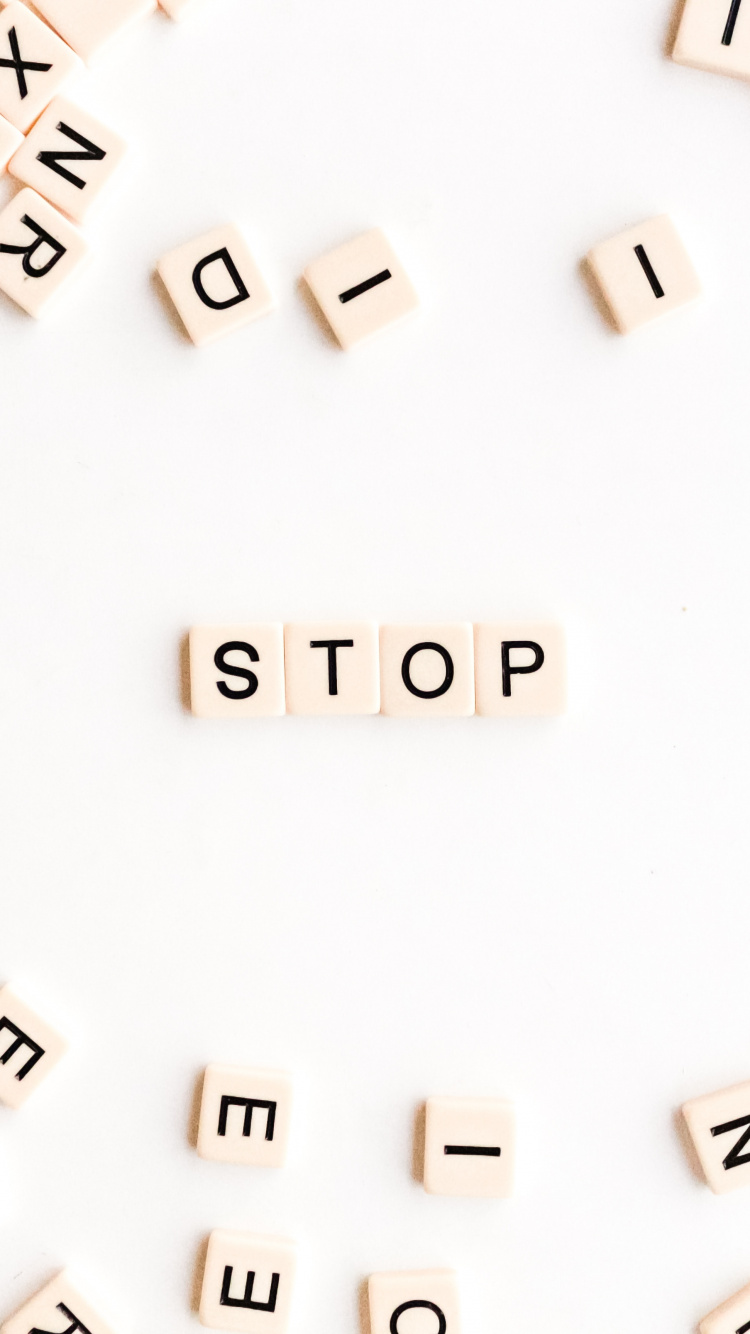 Abbildung Mit Schwarzen Und Weißen Zahlen. Wallpaper in 750x1334 Resolution