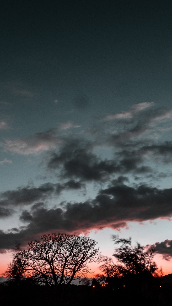 Sunset, Cloud, Nature, Afterglow, Atmosphere. Wallpaper in 720x1280 Resolution