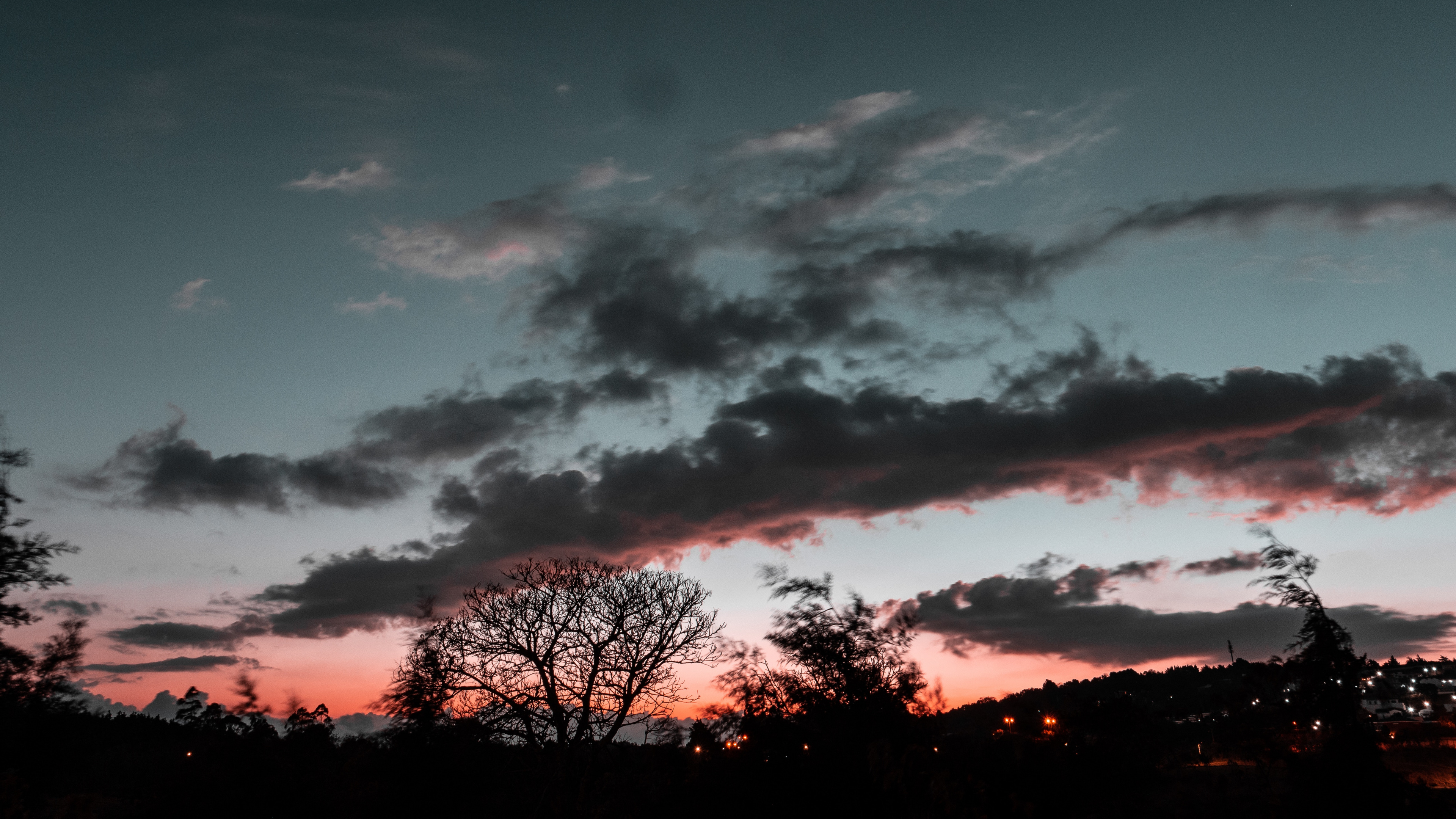 Sonnenuntergang, Cloud, Natur, Afterglow, Atmosphäre. Wallpaper in 3840x2160 Resolution