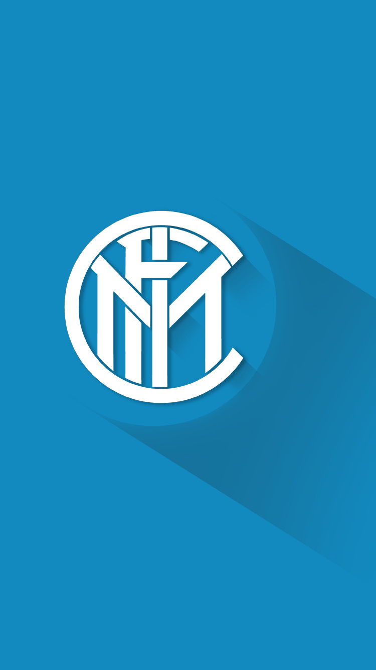 Illustration du Logo Bleu et Blanc. Wallpaper in 750x1334 Resolution