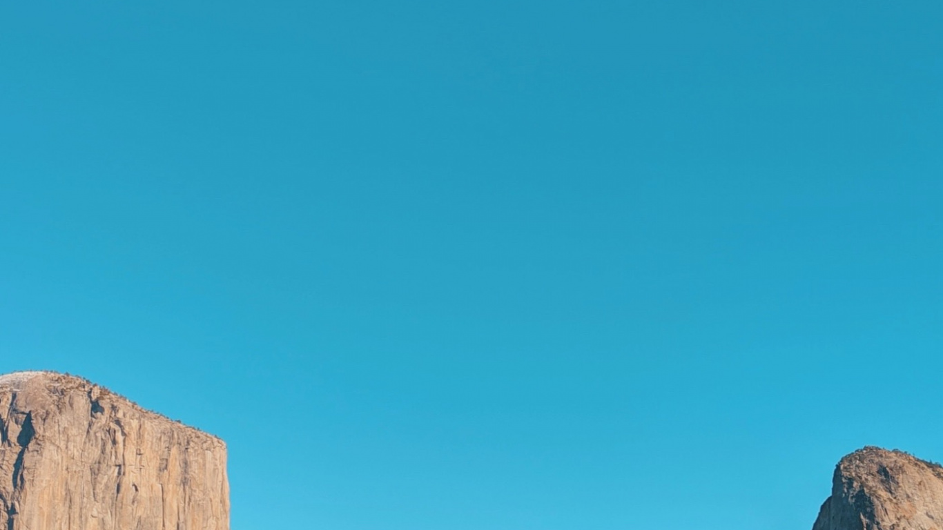 Yosemite National Park, Azure, Naturlandschaft, BedRock, Bergigen Landschaftsformen. Wallpaper in 1366x768 Resolution