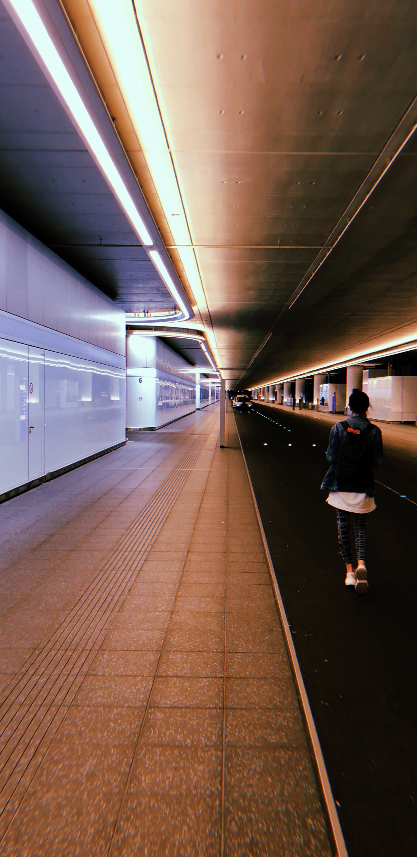 Rapid Transit, Licht, Infrastruktur, Strom, Bernstein. Wallpaper in 1440x2960 Resolution