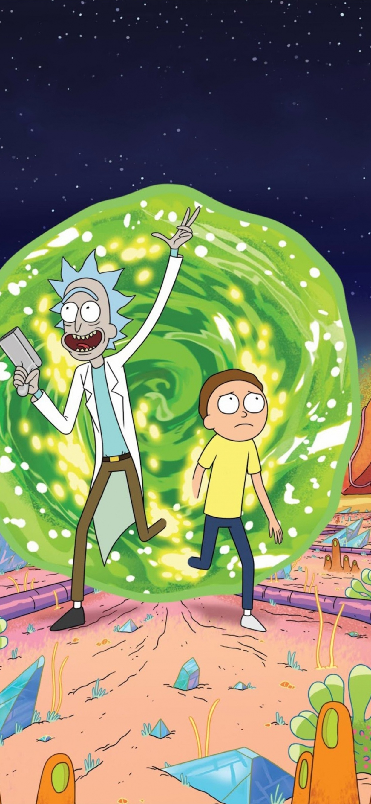 Rck et Morty, Rick Sanchez, Morty Smith, Natation Adulte, Beth Smith. Wallpaper in 1242x2688 Resolution