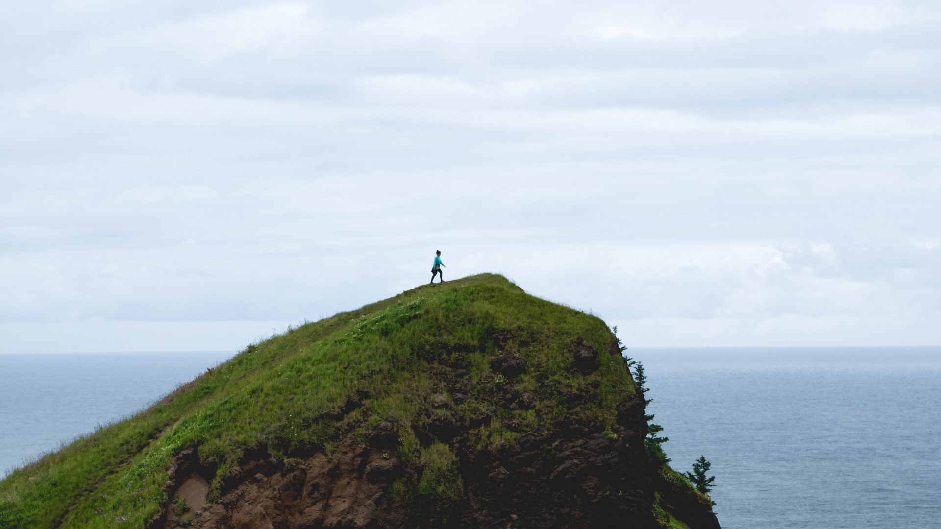 Headland, Cliff, Klippe, Raised Beach, Promontory. Wallpaper in 1920x1080 Resolution