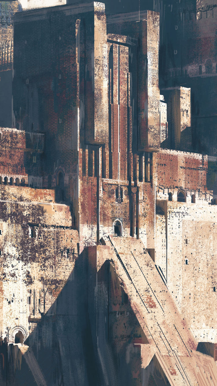 Paul Chadeisson, Concept Art, Art, Design, Brown. Wallpaper in 750x1334 Resolution
