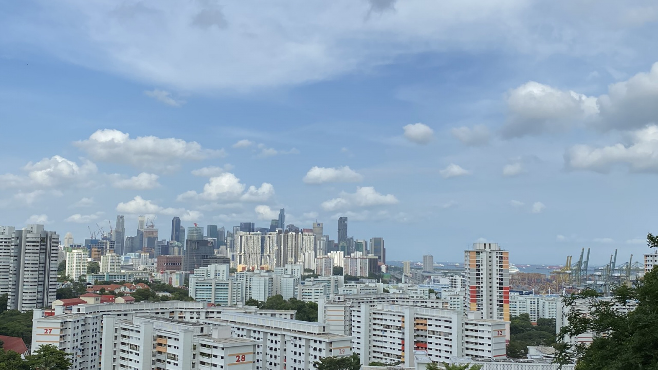 Tageszeit, Tower Block, Stadtgebiet, Nachbarschaft, Eigenschaft. Wallpaper in 1280x720 Resolution