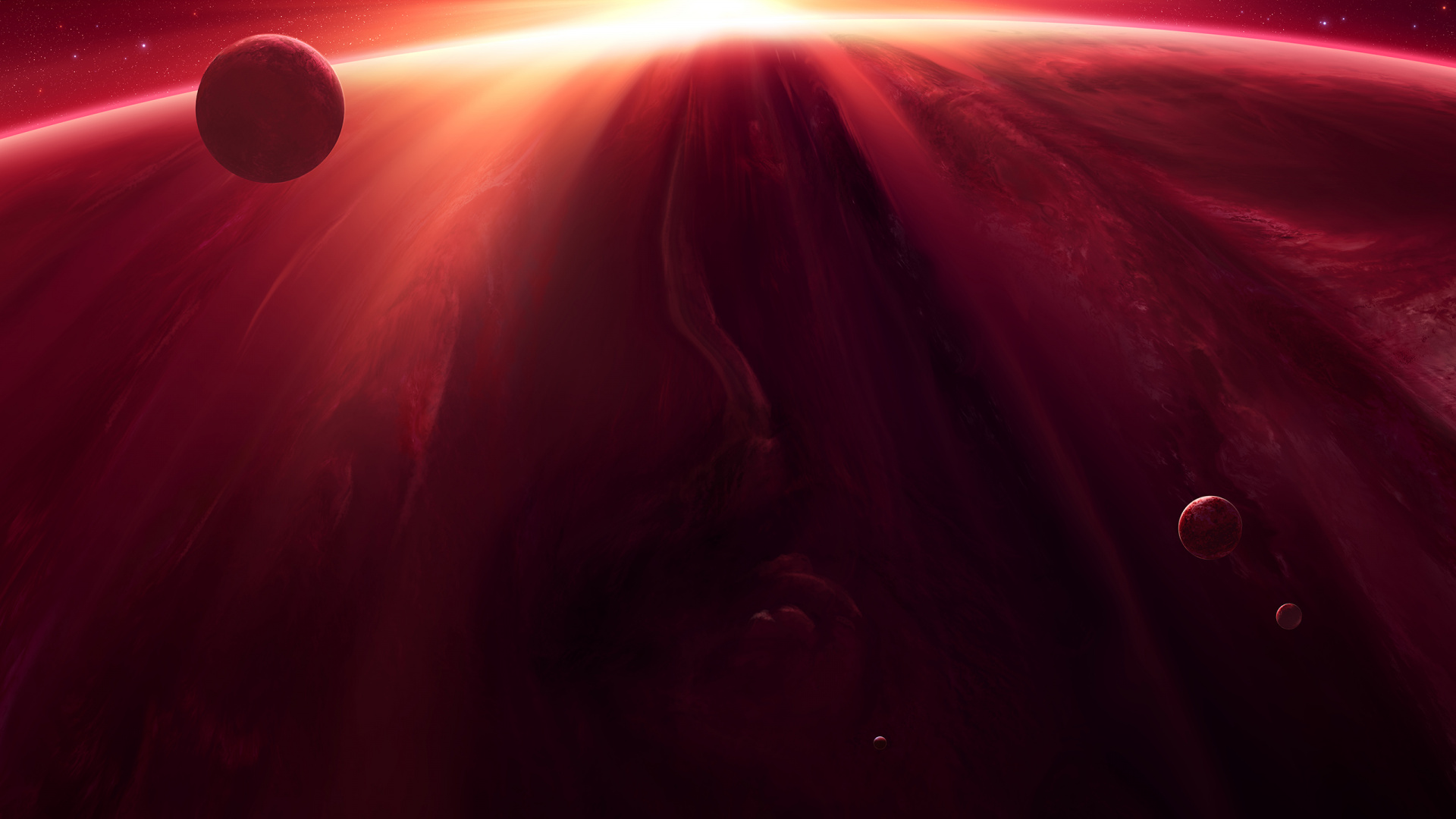 Sonne Hinter Baumsilhouette. Wallpaper in 1920x1080 Resolution