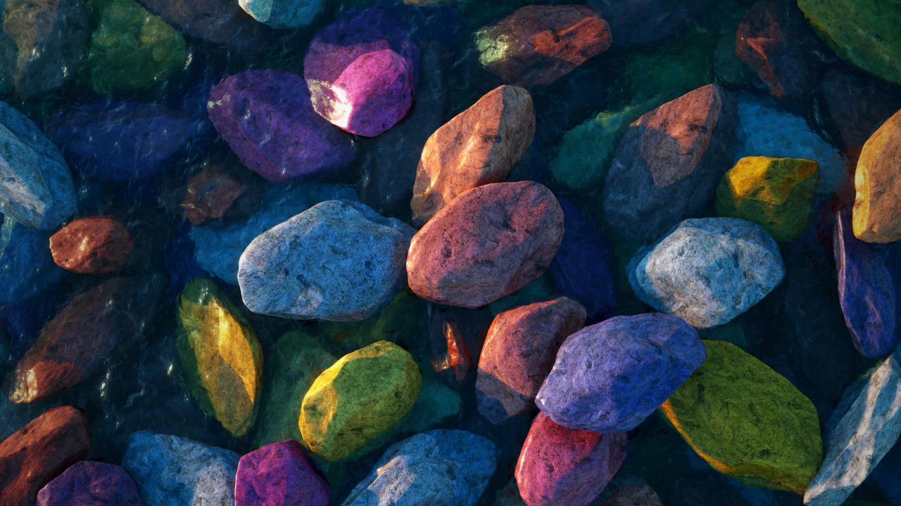 Rock, Peinture D'art, Purple, Peinture, Art. Wallpaper in 1280x720 Resolution