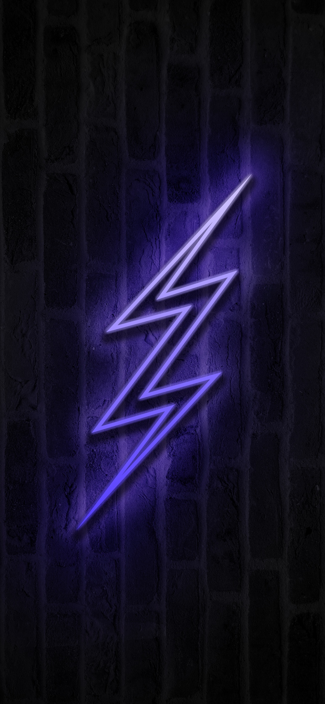 Light, Triangle, Purple, Violet, Electric Blue. Wallpaper in 1125x2436 Resolution