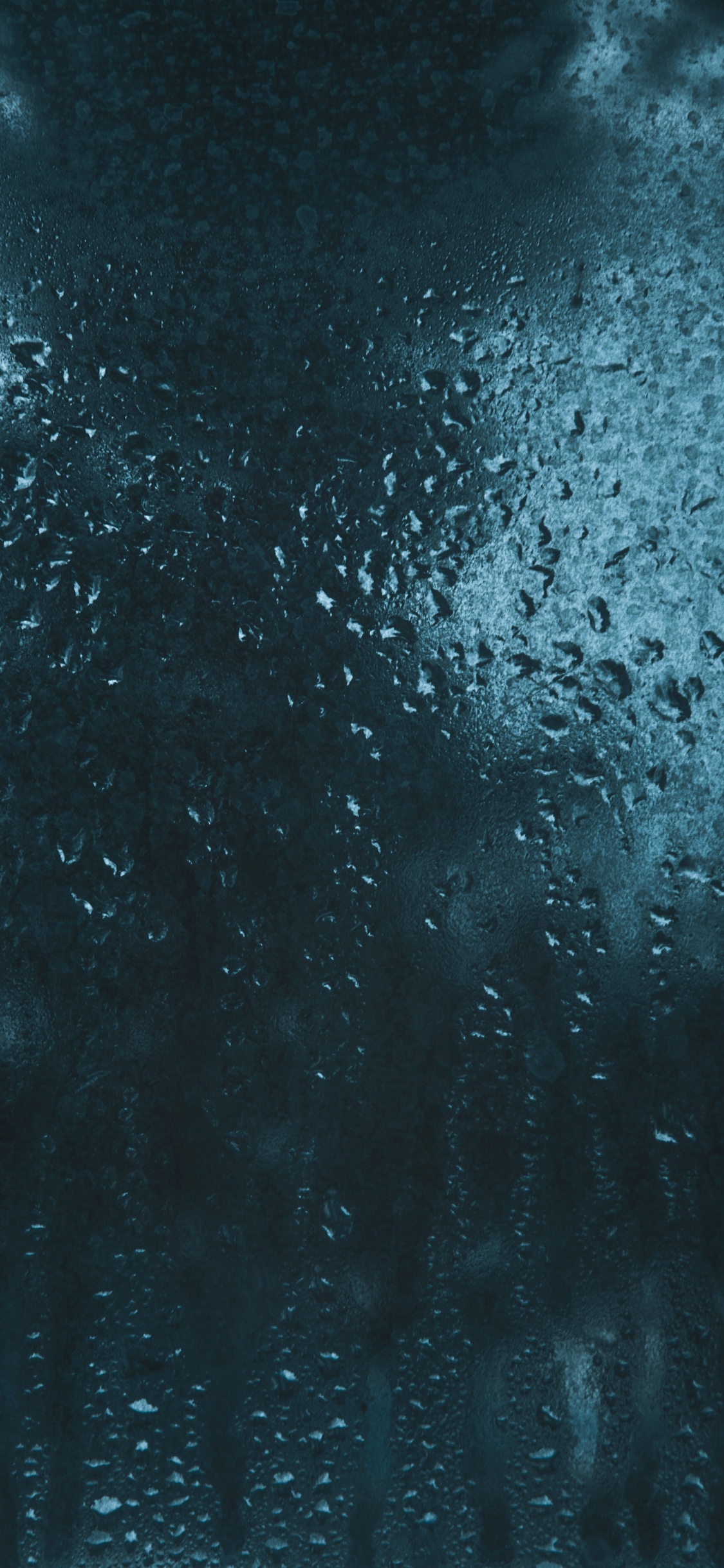 Blue, Eau, Noir, Atmosphère, Pluie. Wallpaper in 1125x2436 Resolution