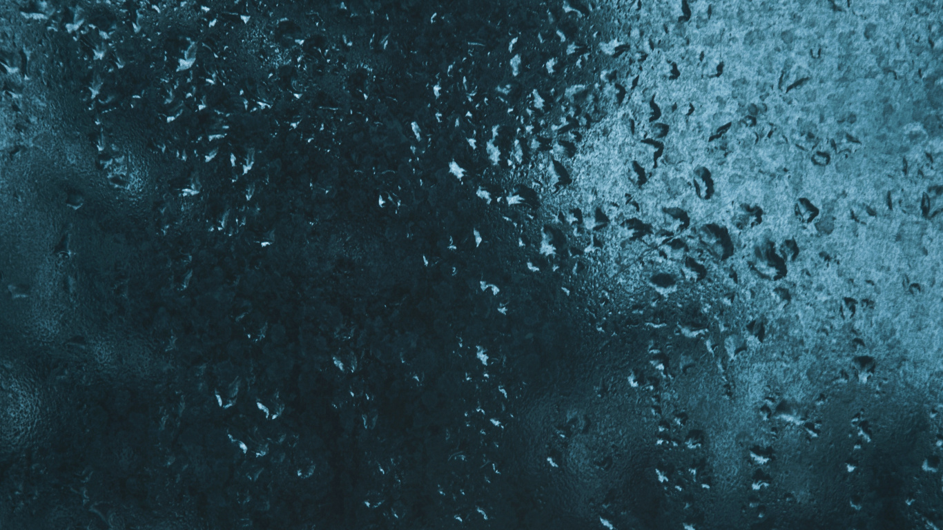 Blue, Eau, Noir, Atmosphère, Pluie. Wallpaper in 1366x768 Resolution