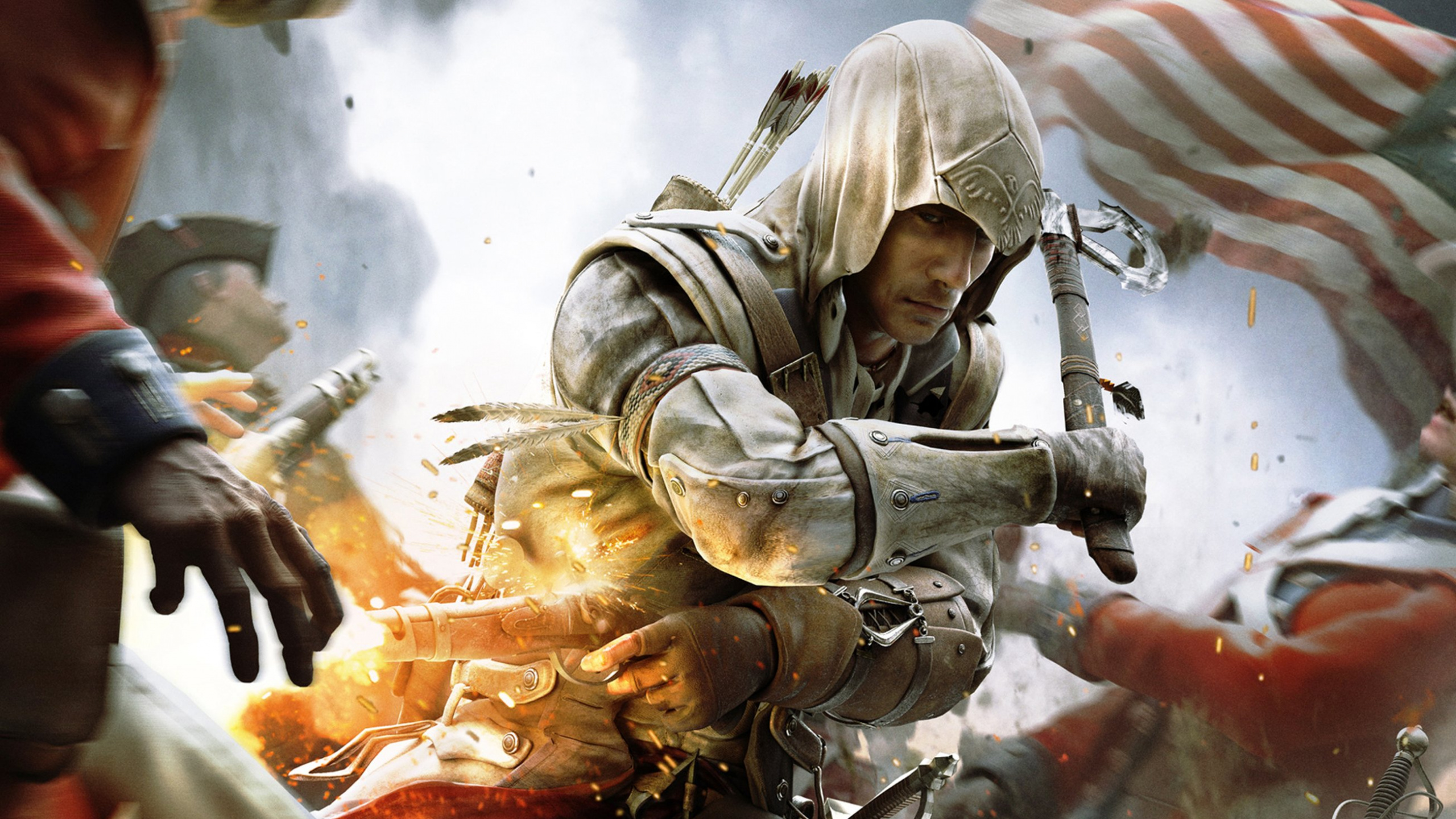 Assassins Creed III, Assassins Creed, Pc-Spiel, Movie, Actionfilm. Wallpaper in 2560x1440 Resolution