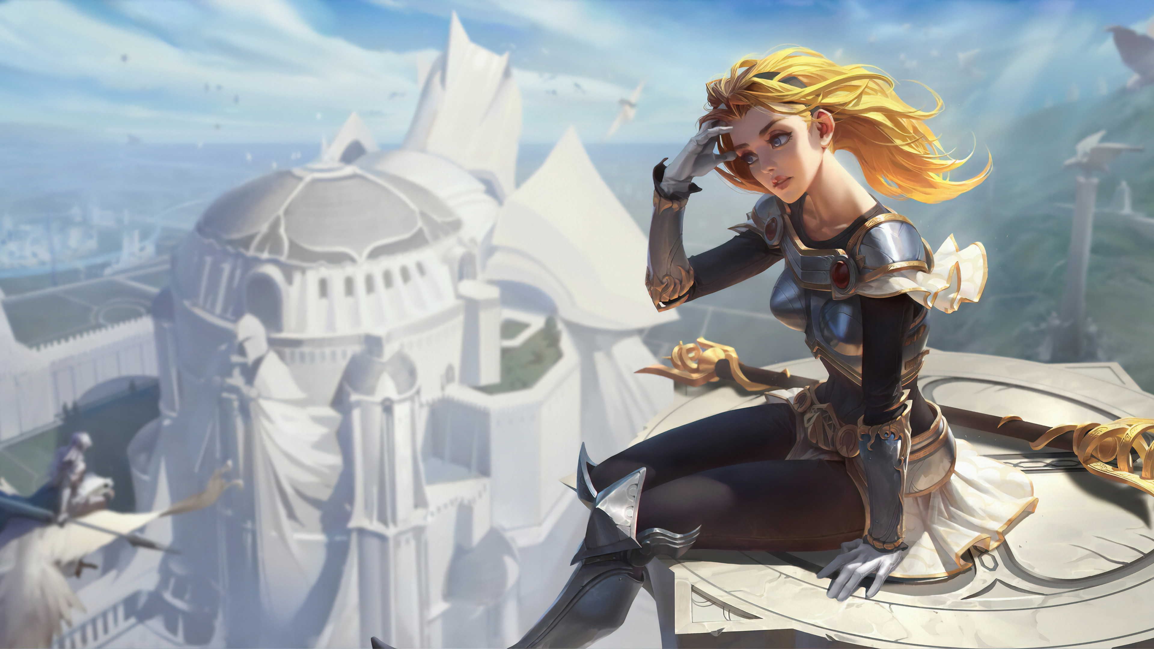 Lux from League of Legends bored Wallpaper 4k Ultra HD ID6616