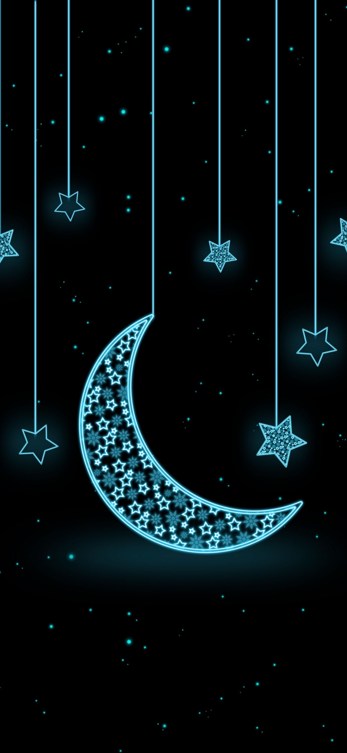 Étoile de Lune. Wallpaper in 1125x2436 Resolution