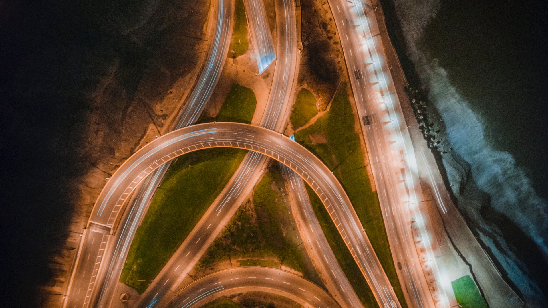 Pintura Abstracta Azul y Verde. Wallpaper in 1920x1080 Resolution