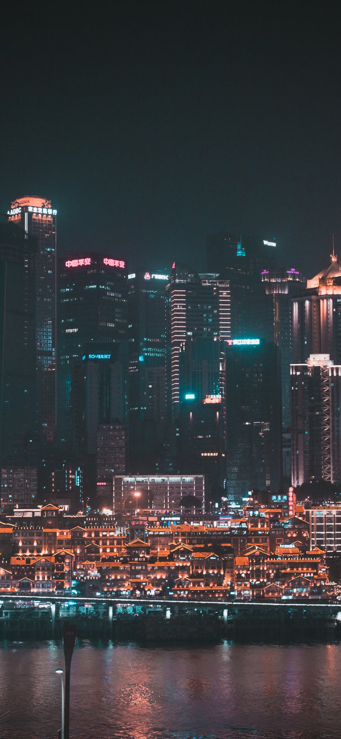 城市景观, 城市, 大都会, 天际线, 人类住区 壁纸 1125x2436 允许