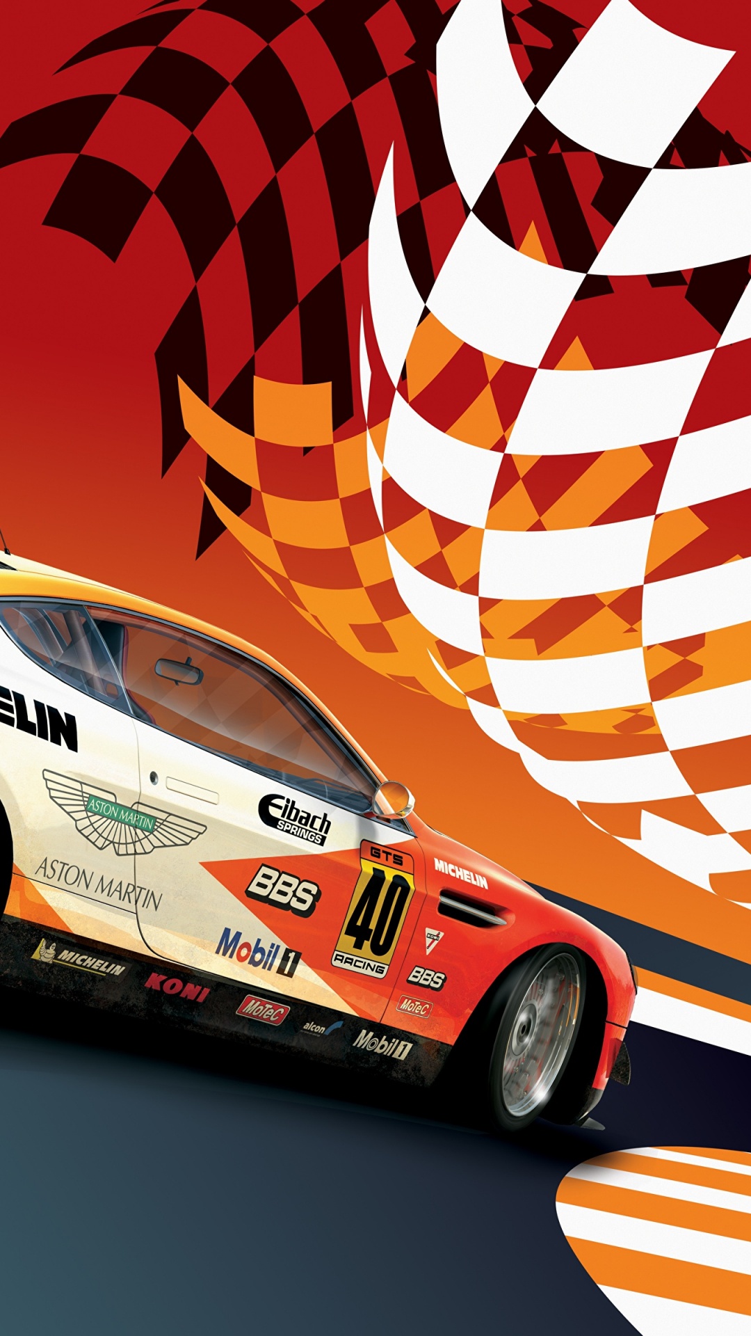 Gelber Und Schwarzer Porsche 911. Wallpaper in 1080x1920 Resolution