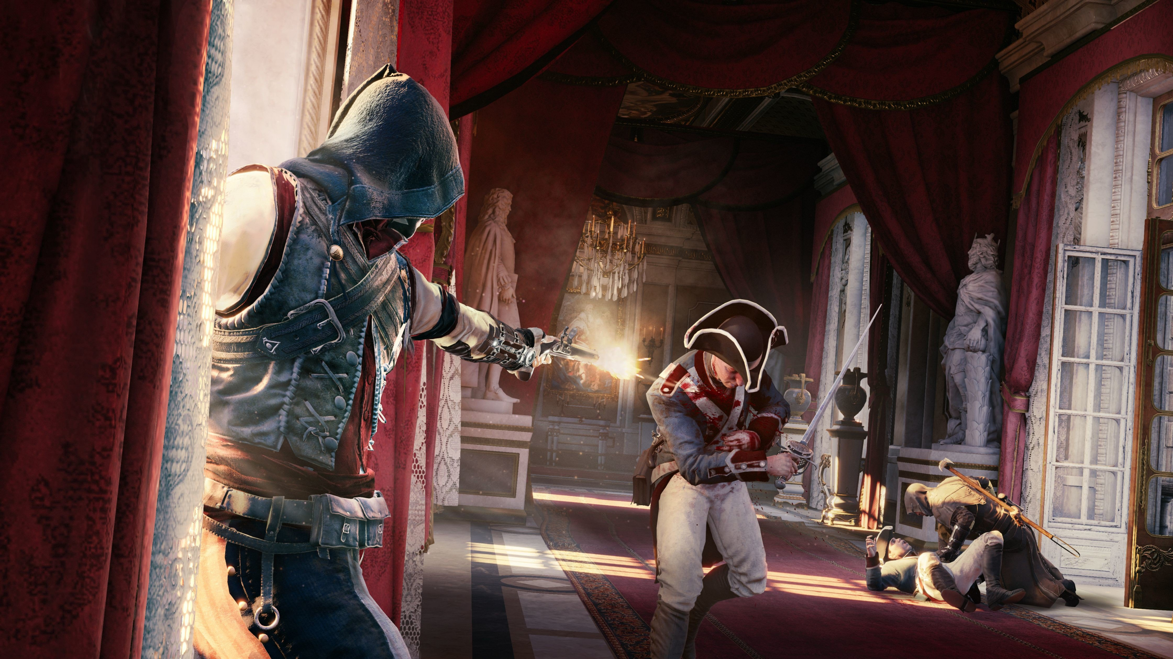Ubisoft, Xbox One, pc Game, Assassins Creed Unity, Cooperative Gameplay. Wallpaper in 3840x2160 Resolution