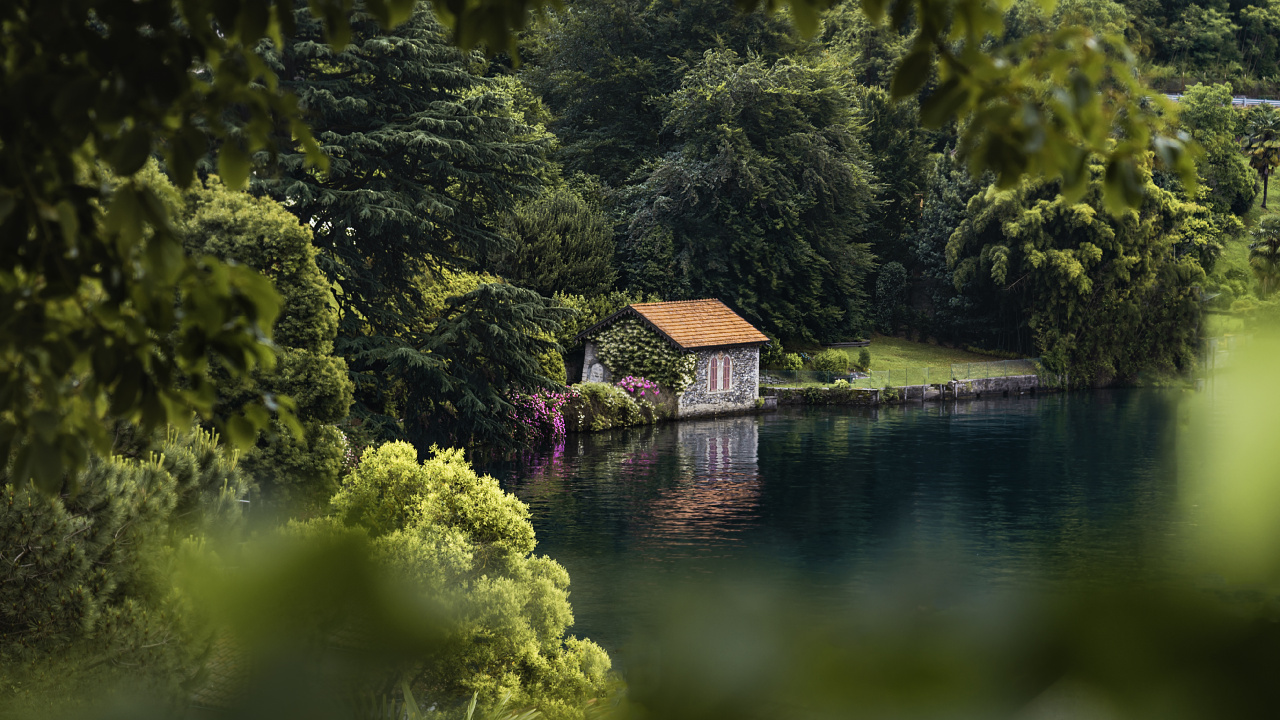 Lago, Paisaje Natural, Naturaleza, Verde, Agua. Wallpaper in 1280x720 Resolution