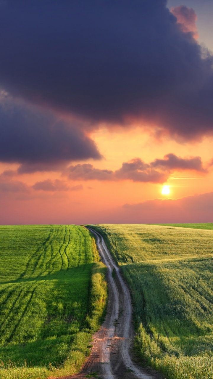 Kunst, Blitz, Gewitter, Cloud, Sturm. Wallpaper in 720x1280 Resolution