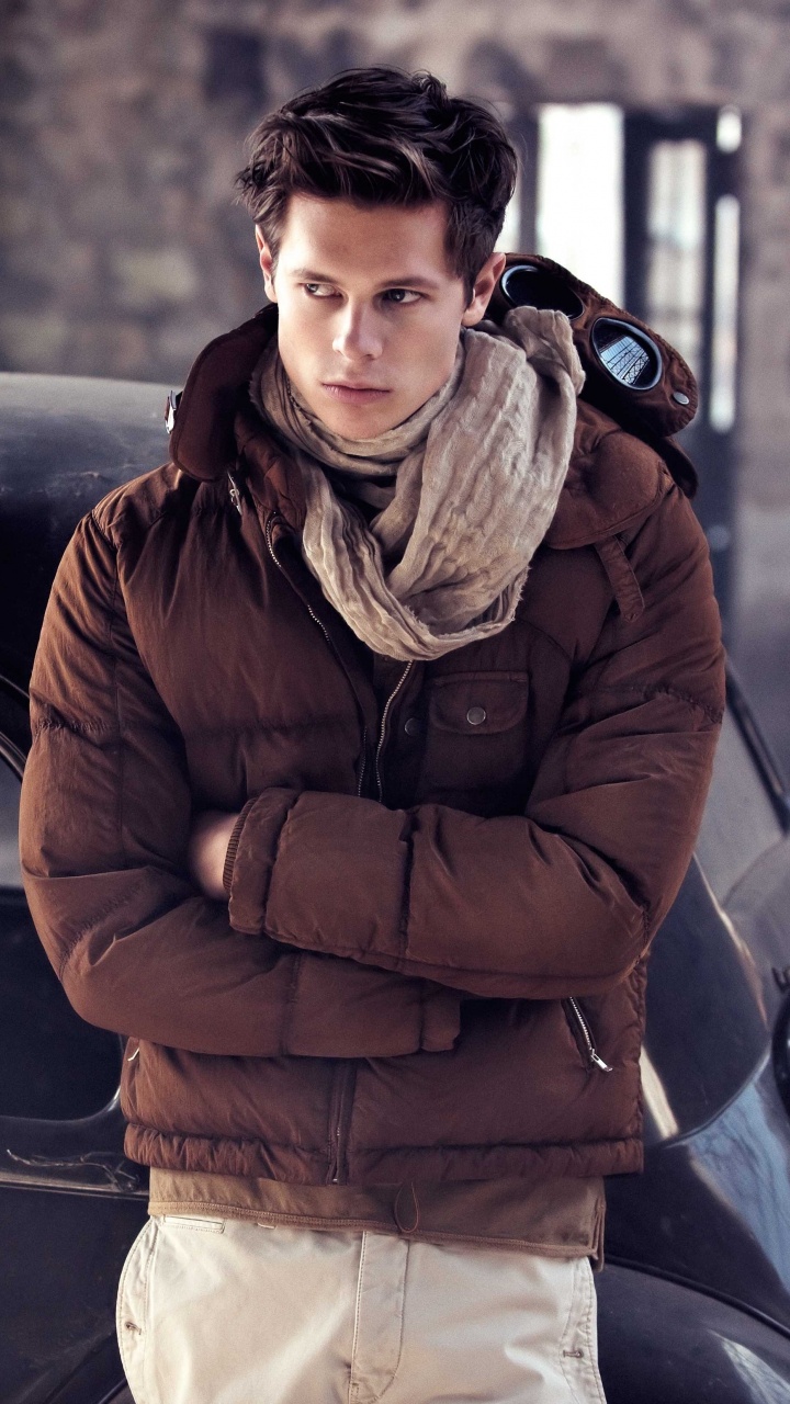 Jacket, Winter, Human, Car, Outerwear. Wallpaper in 720x1280 Resolution