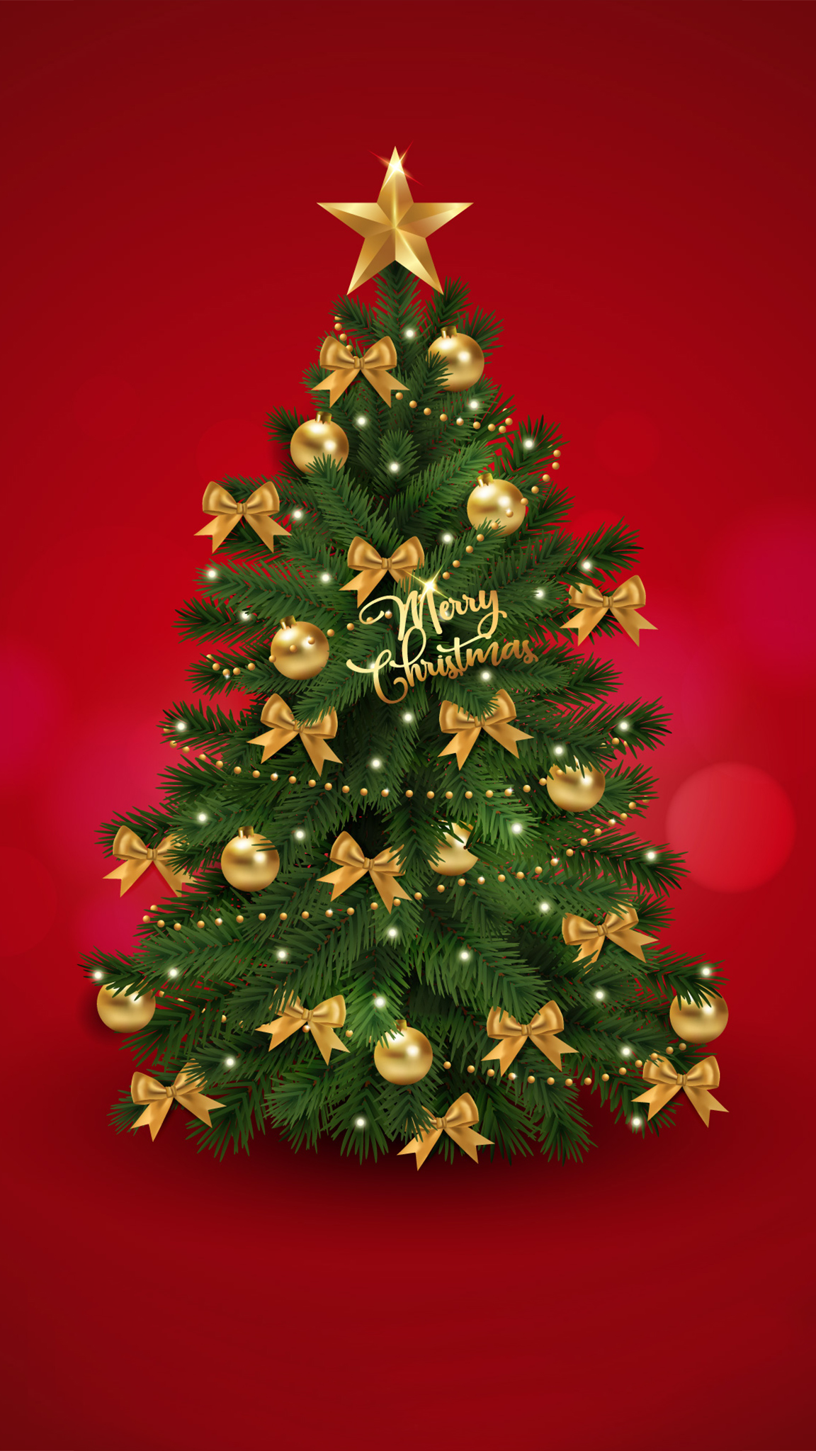 Wallpaper Merry Christmas decoration hazy 7680x4320 UHD 8K Picture Image