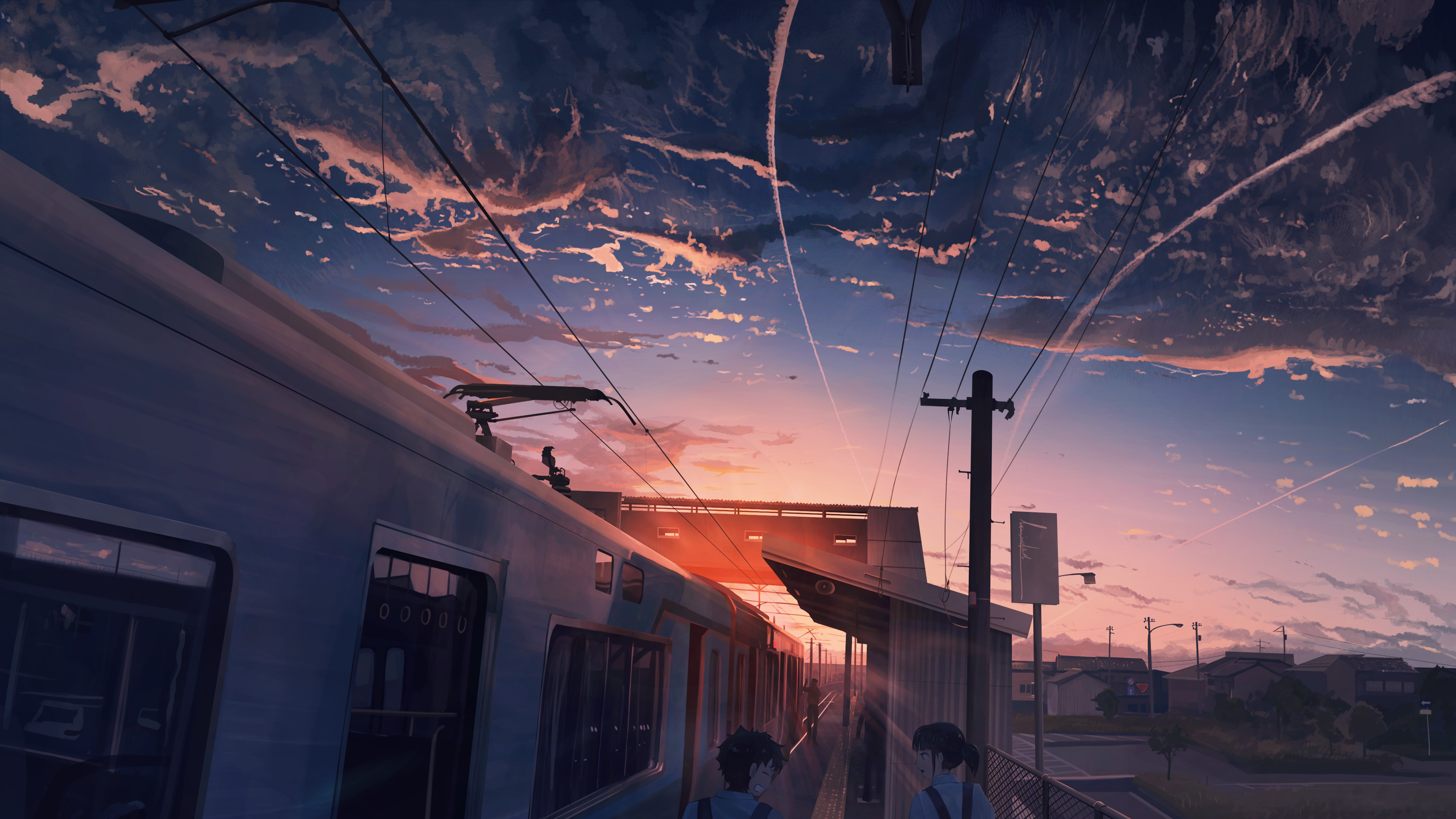 anime landscape wallpaper by cirkitt  Download on ZEDGE  738e