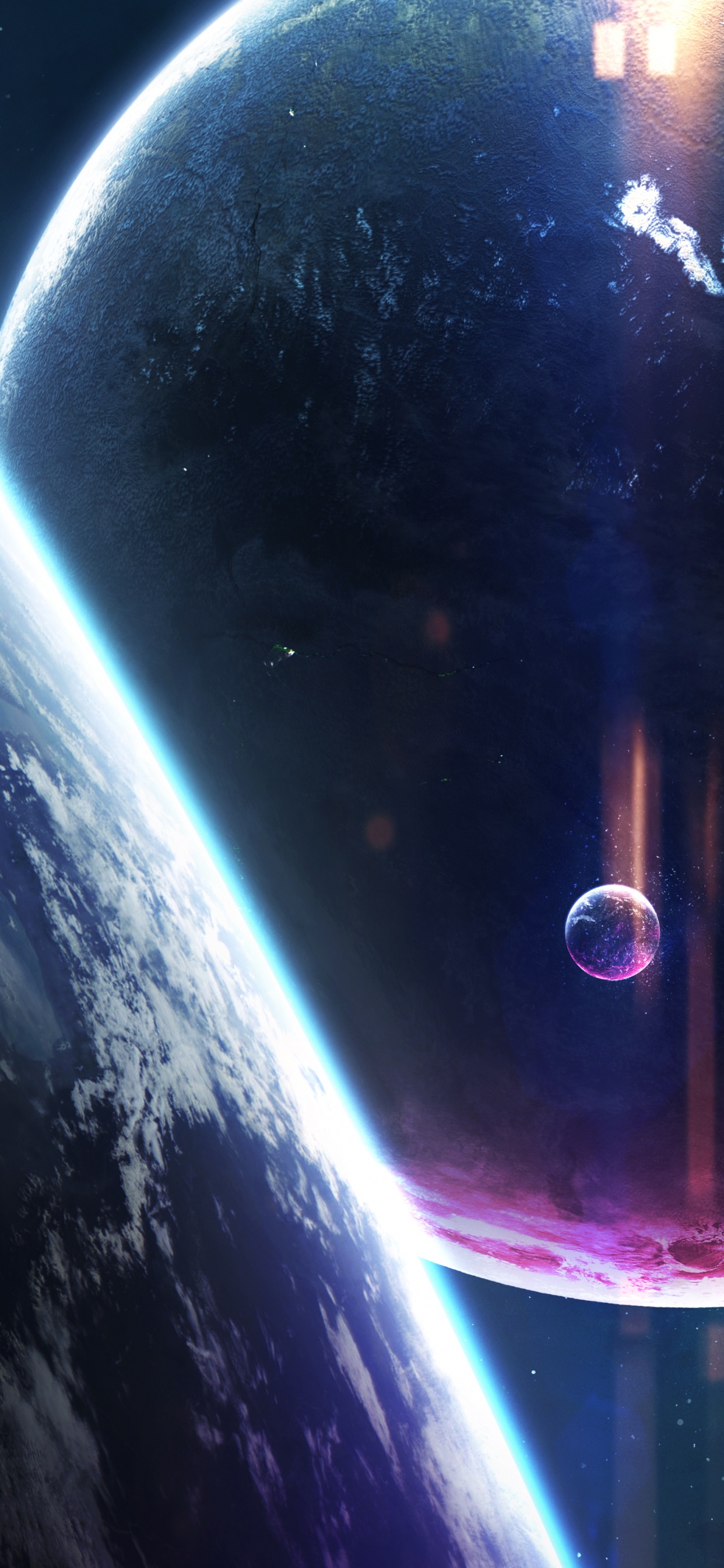 这个星球, 宇宙, 外层空间, 天文学对象, 空间 壁纸 1242x2688 允许