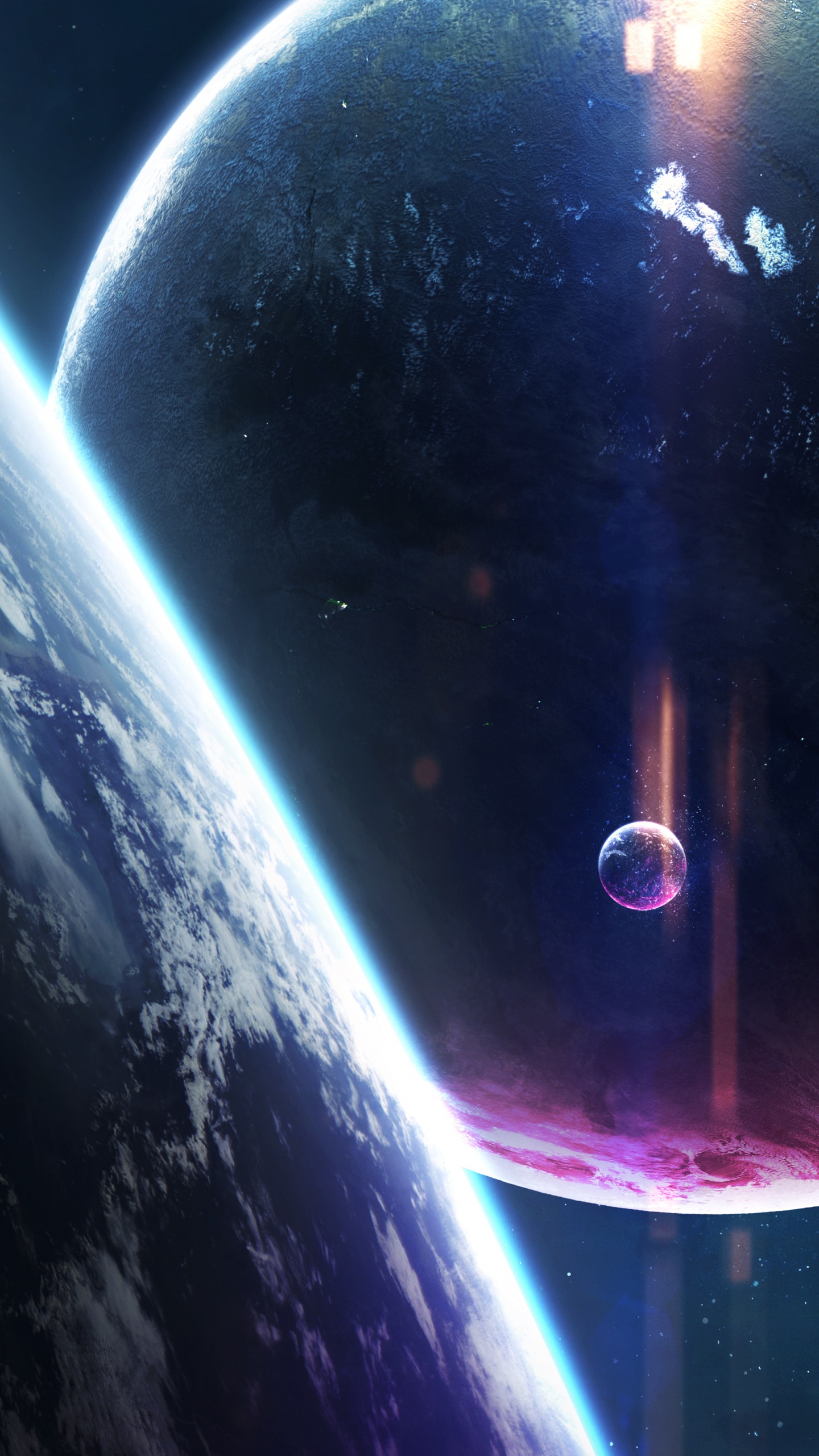 这个星球, 宇宙, 外层空间, 天文学对象, 空间 壁纸 1440x2560 允许