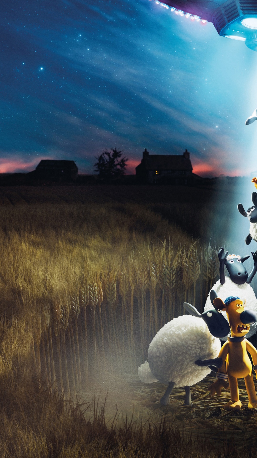 Shaun Das Schaf Film Farmageddon, Shaun Das Schaf Lebt Ein Vergnügen, Regisseur, Science-fiction, Animation. Wallpaper in 1080x1920 Resolution