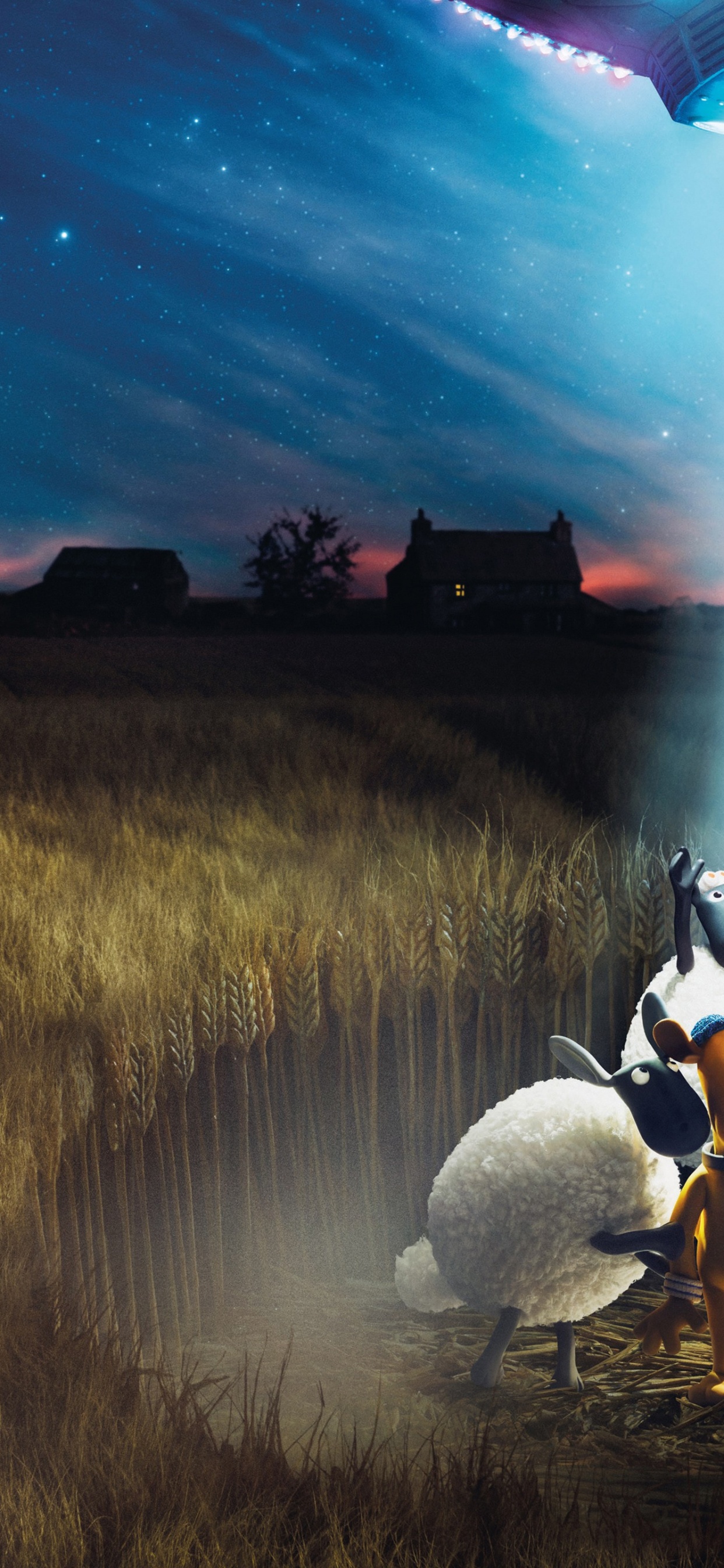 Shaun Das Schaf Film Farmageddon, Shaun Das Schaf Lebt Ein Vergnügen, Regisseur, Science-fiction, Animation. Wallpaper in 1242x2688 Resolution