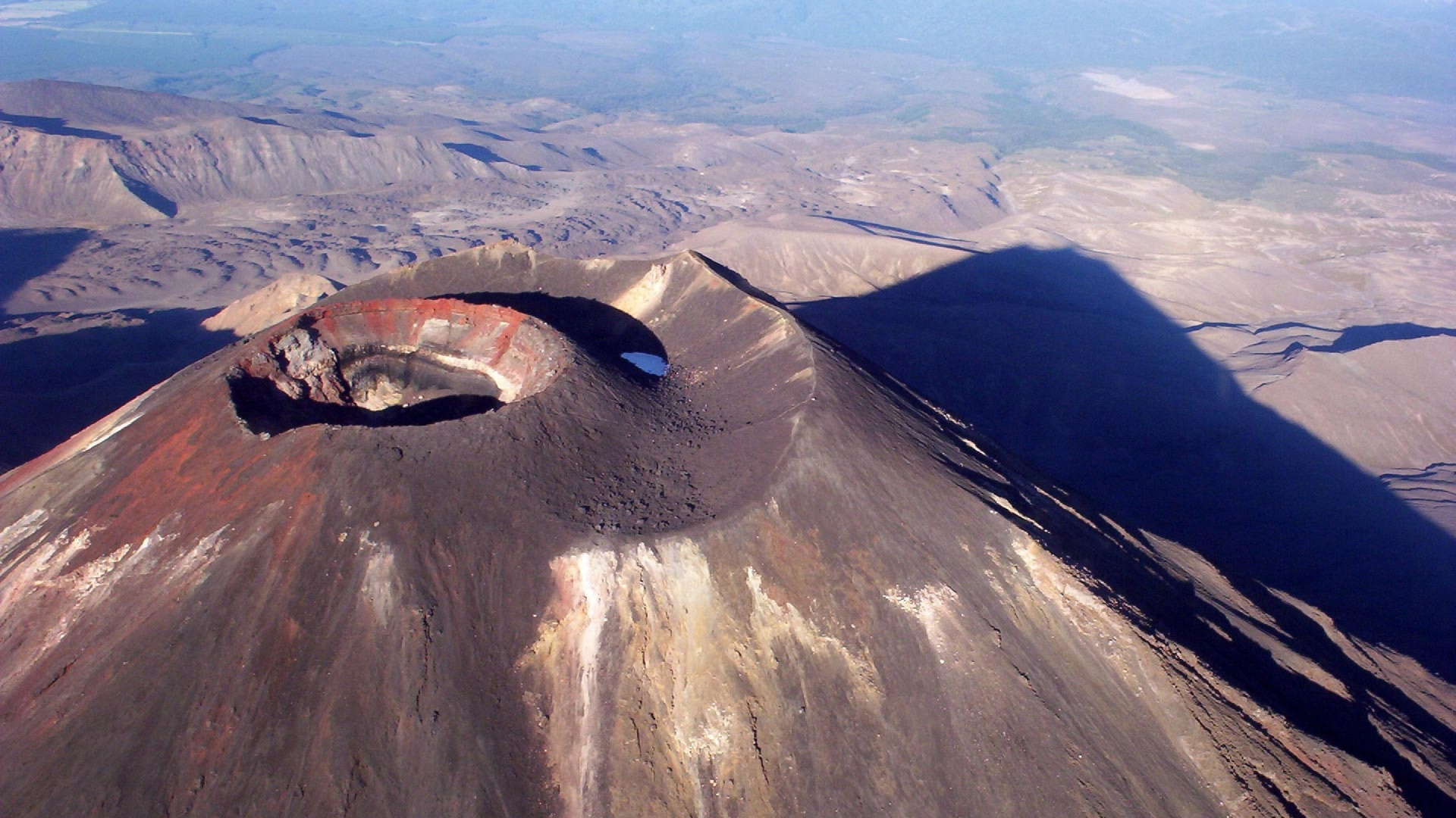 Tagsüber Braune Und Weiße Berge. Wallpaper in 1920x1080 Resolution