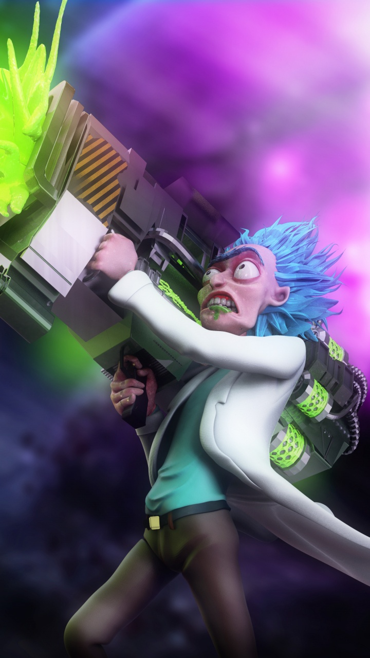 Frau in Weißem Tanktop Und Grünem Rock Mit Lila Flügeln. Wallpaper in 720x1280 Resolution