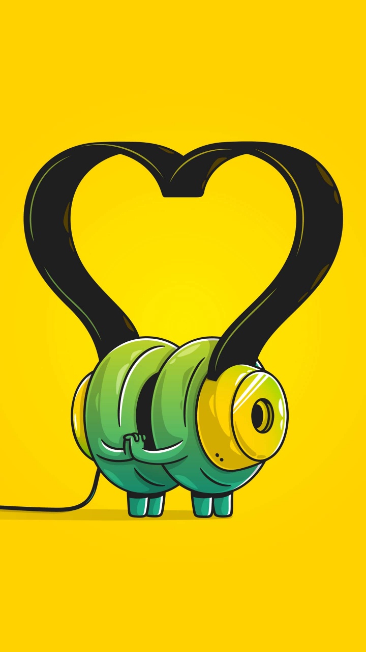 Cartoon, Illustration, Illustrator, Jaune, Périphérique de Sortie. Wallpaper in 720x1280 Resolution