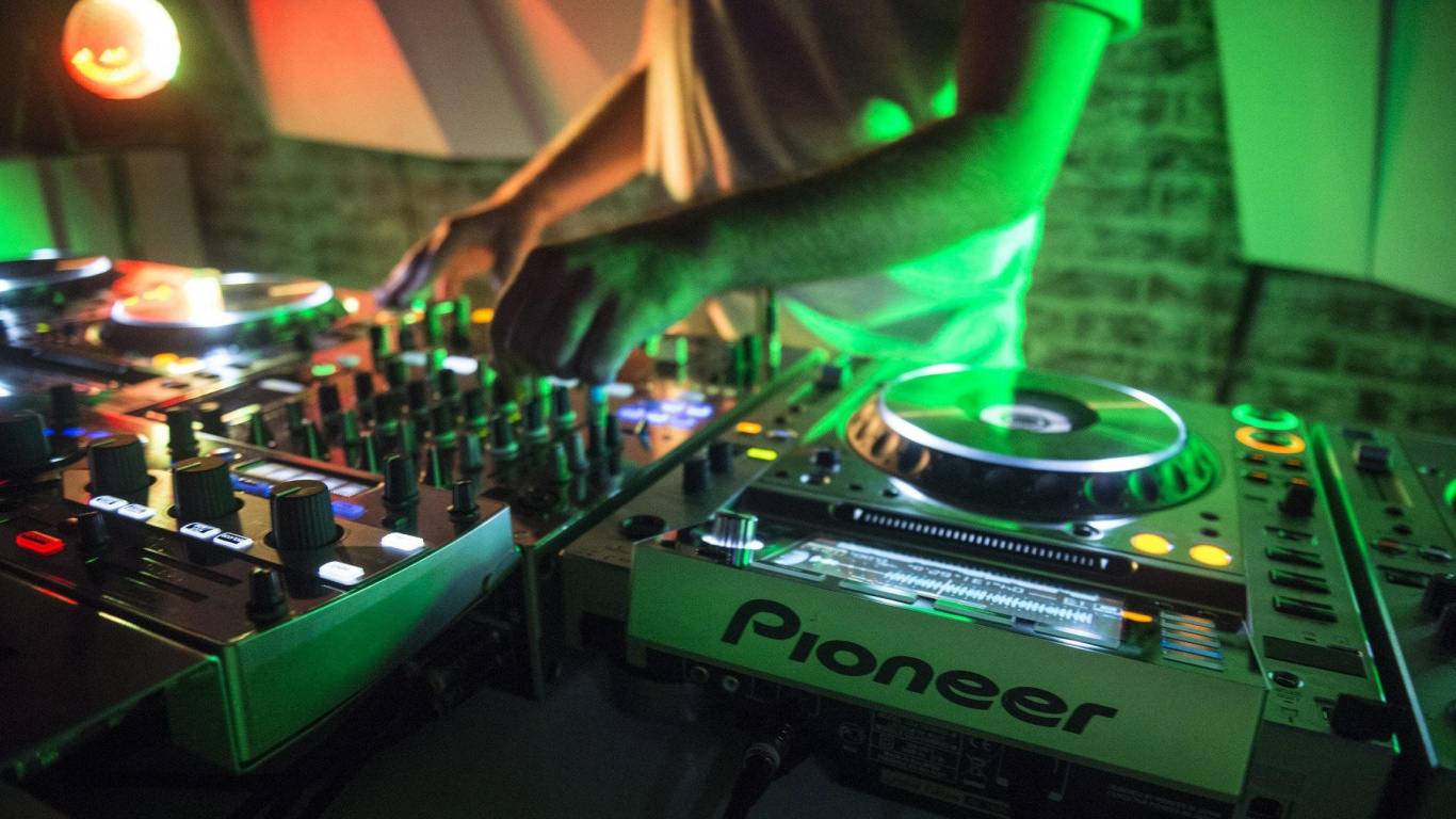 dj Mix, Elektronik, Cdj, Discjockey, Technologie. Wallpaper in 1366x768 Resolution