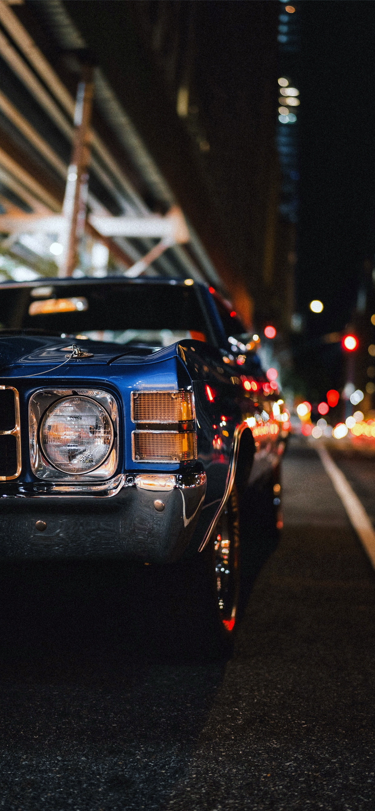 Night, Cars, Tire, Wheel, Automotive Lighting. Wallpaper in 1242x2688 Resolution