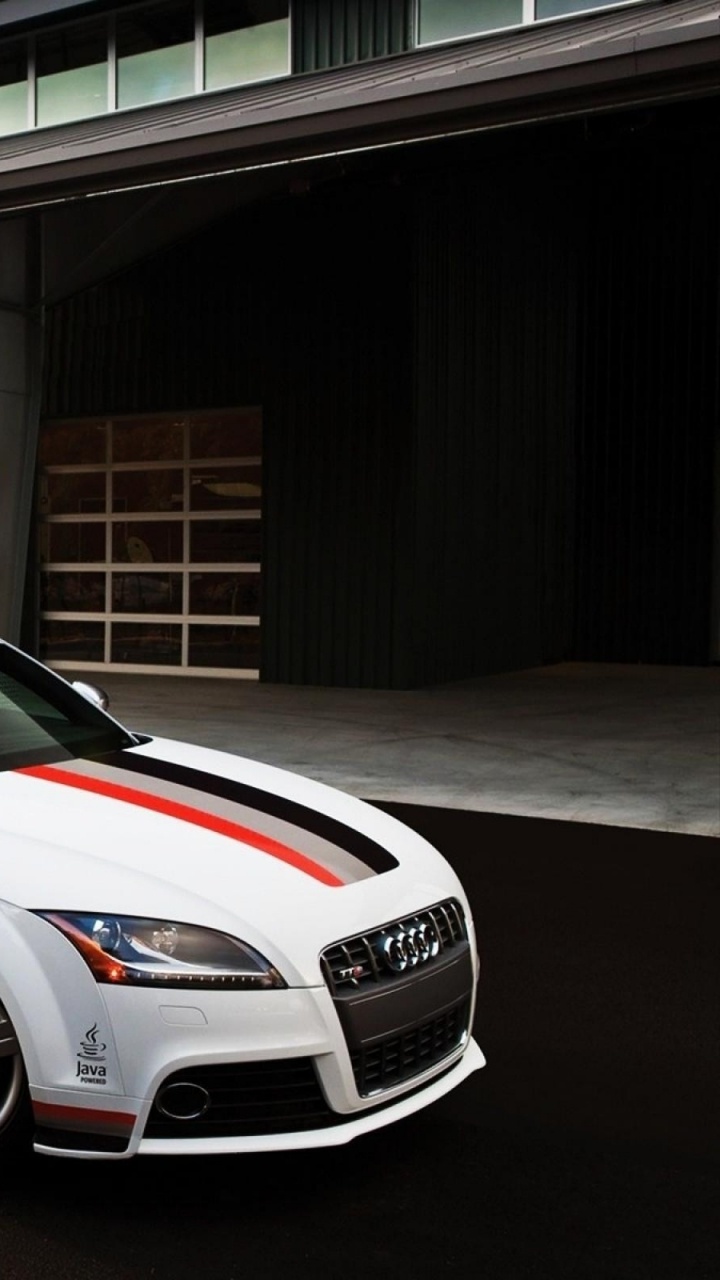 White and Red Porsche 911 Parked Near Brown Building. Wallpaper in 720x1280 Resolution